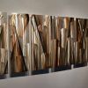 Abstract Metal Sculpture Wall Art (Photo 10 of 15)