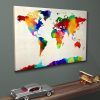 World Map Wall Art Print (Photo 3 of 20)