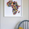 Africa Map Wall Art (Photo 2 of 20)