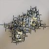 Abstract Metal Sculpture Wall Art (Photo 14 of 15)