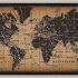 20 Best Collection of World Map Wall Art Framed