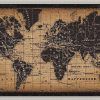 World Map Wall Art Framed (Photo 1 of 20)
