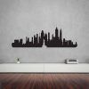 New York Skyline Canvas Black and White Wall Art (Photo 20 of 20)
