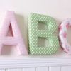 Fabric Wall Art Letters (Photo 6 of 15)