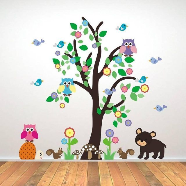 The 20 Best Collection of Wall Art Stickers for Childrens Rooms