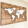 Wooden World Map Wall Art (Photo 9 of 20)