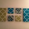 Fabric Wrapped Canvas Wall Art (Photo 15 of 15)