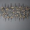 Abstract Metal Sculpture Wall Art (Photo 13 of 15)