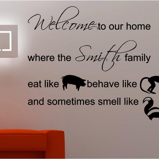 The Best Family Sayings Wall Art