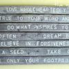 Wooden Word Art for Walls (Photo 2 of 20)
