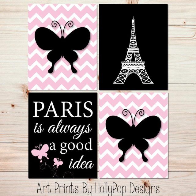 20 Collection of Paris Themed Wall Art