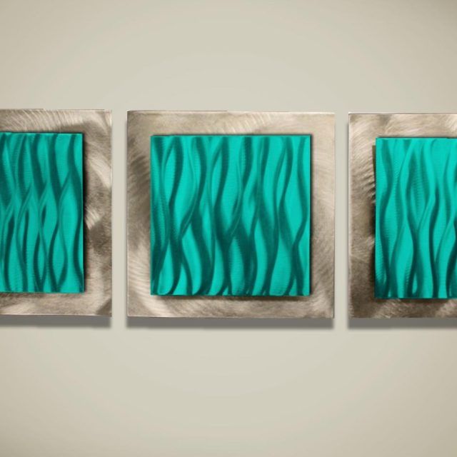 20 Collection of Brown and Turquoise Wall Art