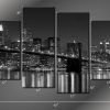 Black and White New York Canvas Wall Art (Photo 7 of 20)