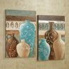 Turquoise and Brown Wall Art (Photo 1 of 20)