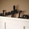 Wooden Words Wall Art (Photo 5 of 20)