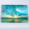 Oversized Teal Canvas Wall Art (Photo 2 of 25)