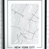 New York City Map Wall Art (Photo 9 of 20)