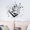 Music Notes Wall Art Decals (Photo 5 of 20)