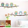 Owl Wall Art Stickers (Photo 4 of 20)