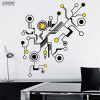Abstract Art Wall Decal (Photo 2 of 15)