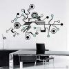 Abstract Art Wall Decal (Photo 6 of 15)