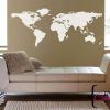 Wall Art Stickers World Map (Photo 22 of 25)
