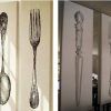 Big Spoon and Fork Decors (Photo 5 of 20)