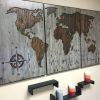 Wood Map Wall Art (Photo 16 of 20)