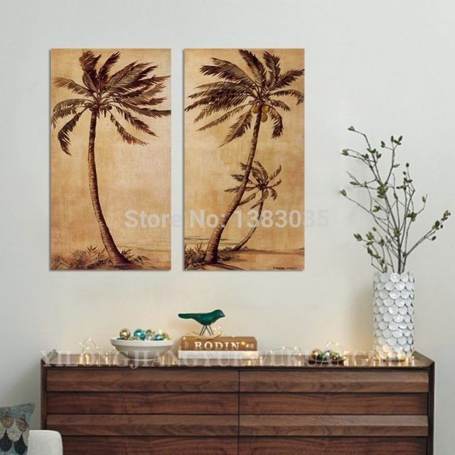 Top 25 of Palm Tree Wall Art