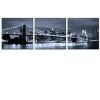 New York Skyline Canvas Black and White Wall Art (Photo 19 of 20)