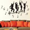 Music Notes Wall Art Decals (Photo 15 of 20)