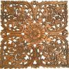 Tree of Life Wood Carving Wall Art (Photo 5 of 20)