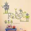 Robot Wall Art (Photo 1 of 15)