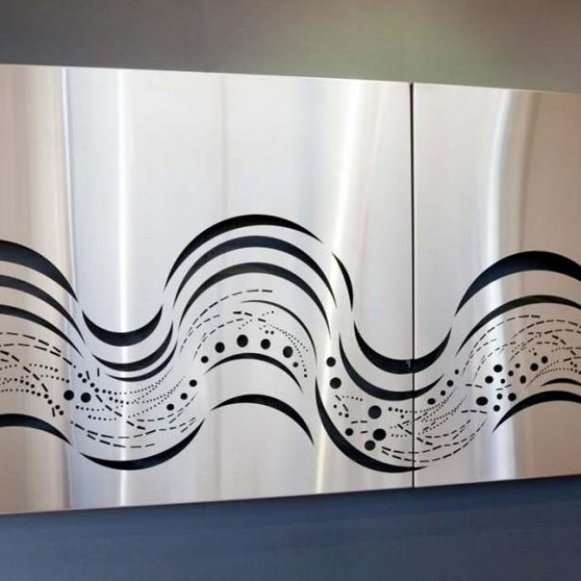 20 Ideas of Stainless Steel Outdoor Wall Art