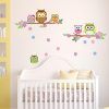 Owl Wall Art Stickers (Photo 12 of 20)