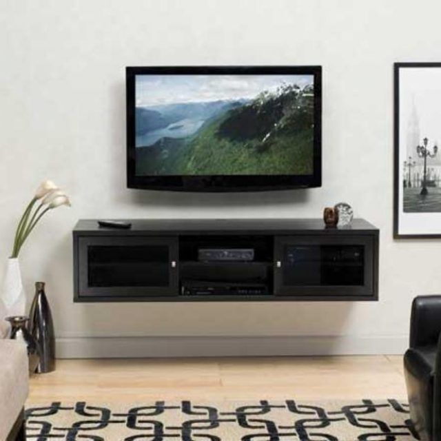 The 20 Best Collection of Wall Mounted Tv Stands for Flat Screens