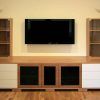 Oak Tv Stands With Glass Doors (Photo 17 of 20)