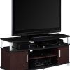 Carson Tv Stands in Black and Cherry (Photo 7 of 15)