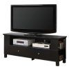 Tyler Dark Oak Tv Stand - Contemporary - Entertainment Centers And throughout Famous Dark Wood Tv Stands (Photo 7361 of 7825)