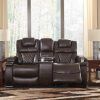 Kristen Silver Grey 6 Piece Power Reclining Sectionals (Photo 14 of 25)