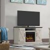 Chicago Tv Stands for Tvs Up to 70" With Fireplace Included (Photo 6 of 15)