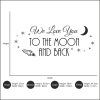 Love You to the Moon and Back Wall Art (Photo 19 of 20)