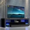 47" Tv Stands High Gloss Tv Cabinet With 2 Drawers (Photo 9 of 15)