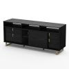 Black Tv Cabinets With Drawers (Photo 18 of 25)