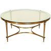 Elke Glass Console Tables With Brass Base (Photo 18 of 25)