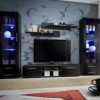 Modern Black Tabletop Tv Stands (Photo 8 of 15)