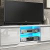 Recent Modern White Gloss Tv Stands with Marino White Tv Stand (Photo 7186 of 7825)