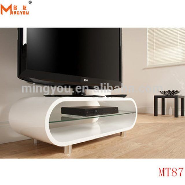 25 Photos Oval White Tv Stand