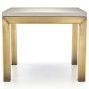 Parsons Grey Solid Surface Top & Stainless Steel Base 48X16 Console Tables (Photo 3 of 25)