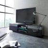 Bello High Gloss Black 46 Inch Glass Flat Panel Tv Stand Pvs4204Hg throughout Well-known Shiny Black Tv Stands (Photo 6850 of 7825)